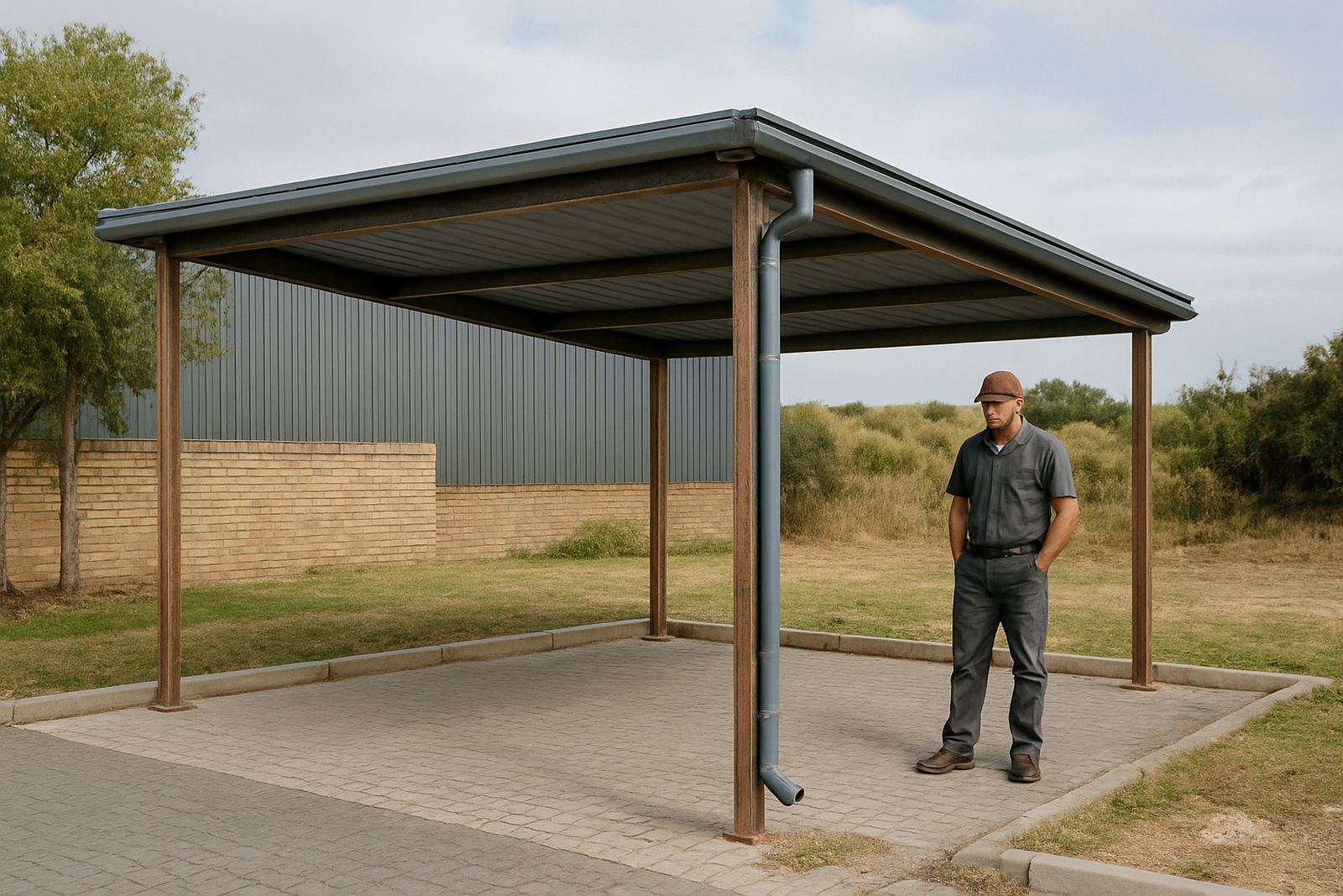 Carport Roof Drainage
