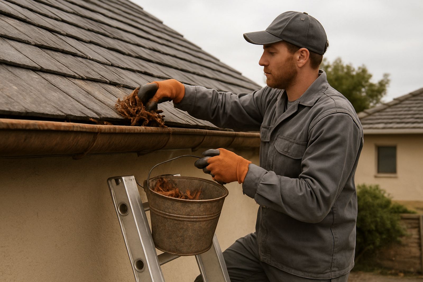 Gutter Cleaning Timing