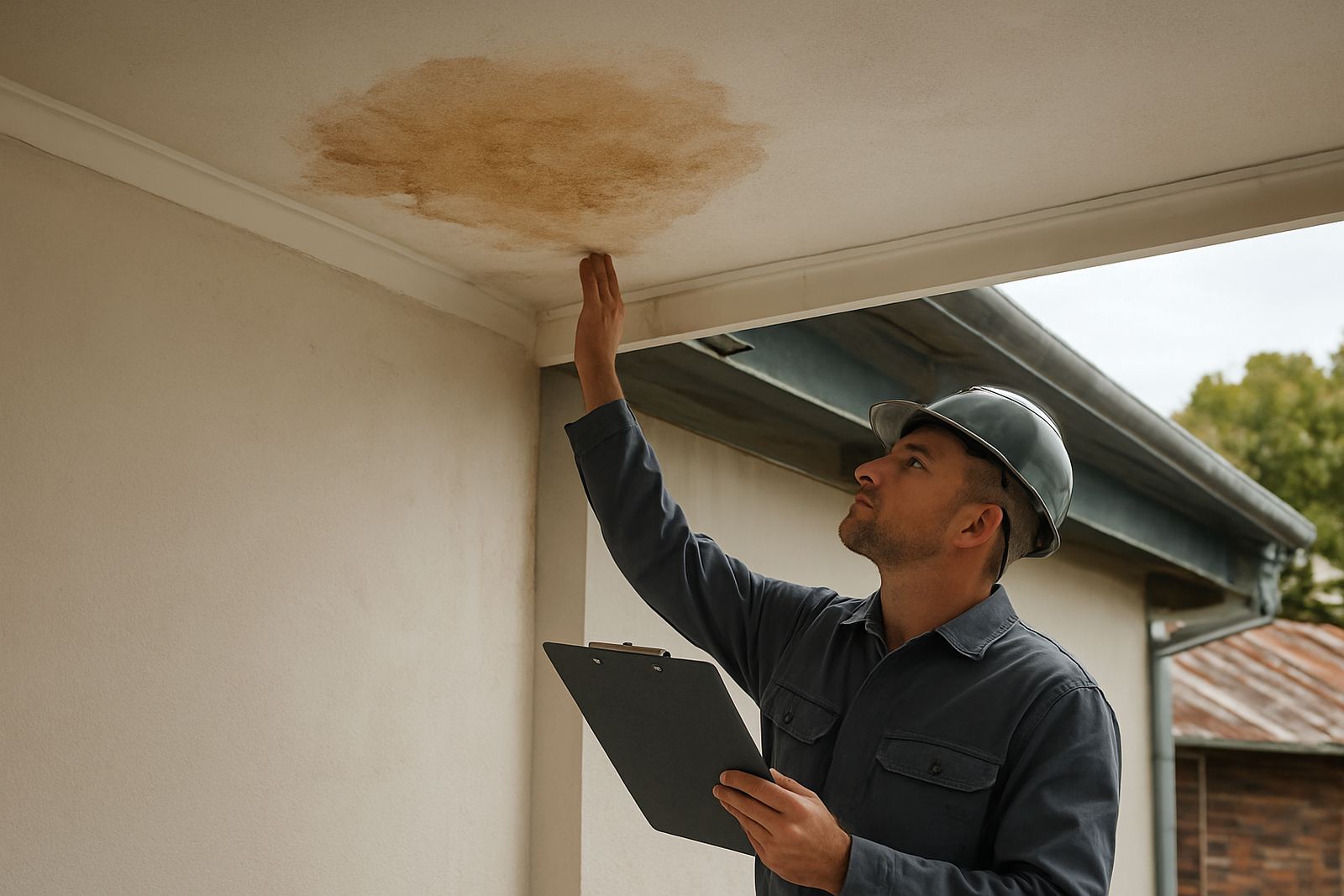 Roof Leak Tracing