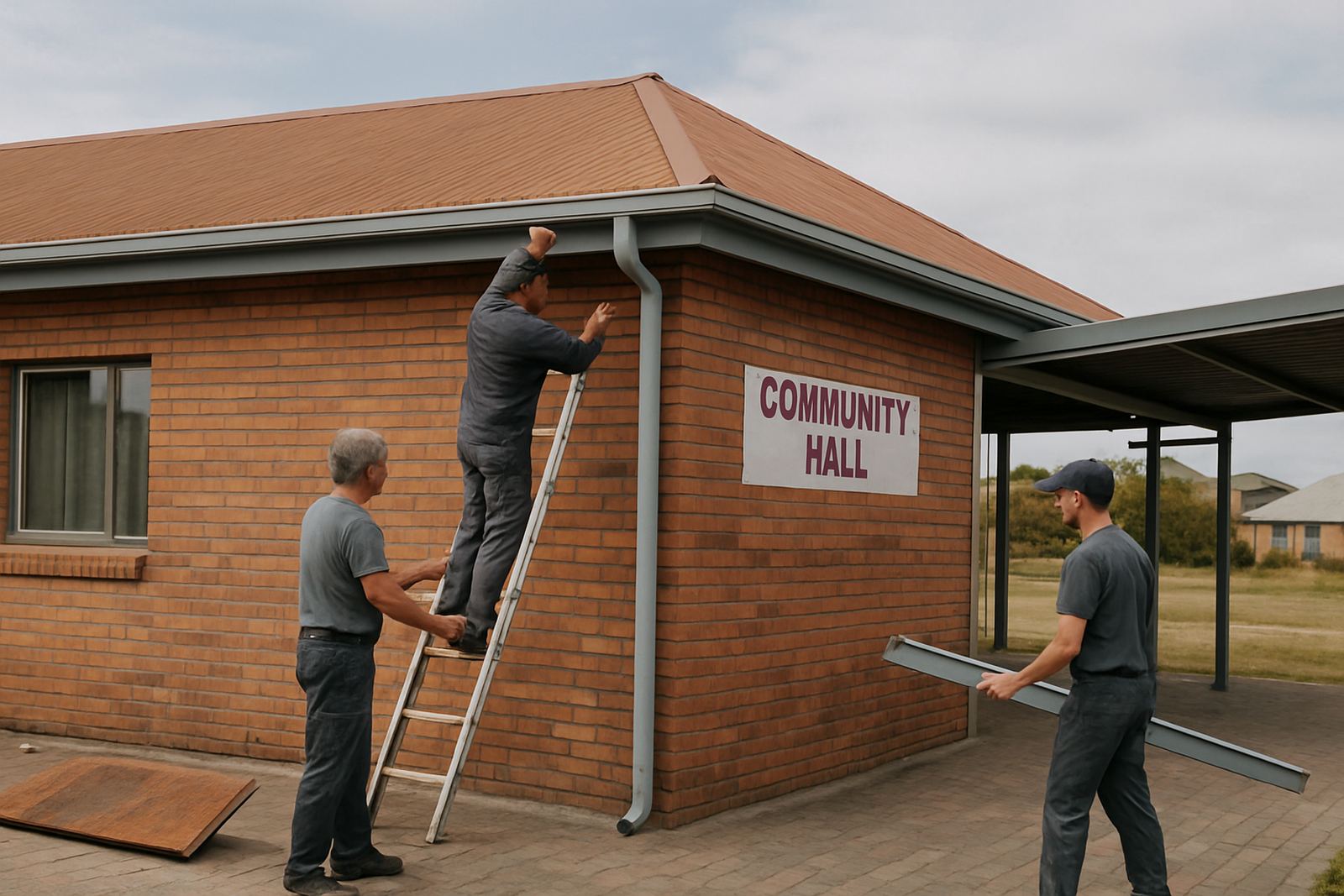 Mossel Bay Hall Roofing